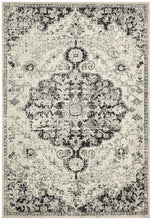 Load image into Gallery viewer, Museum Transitional Charcoal Rug