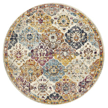 Load image into Gallery viewer, Museum Ainsley Round Rust Rug