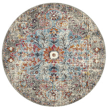 Load image into Gallery viewer, Museum Huxley Multi Coloured Round Rug