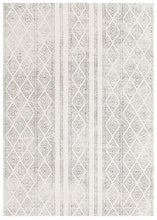 Load image into Gallery viewer, Oasis Salma White And Grey Tribal Rug