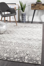 Load image into Gallery viewer, Oasis Zakira Dark Grey Tribal Rug