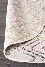 Load image into Gallery viewer, Oasis Nadia Multi Rustic Tribal Round Rug