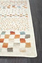 Load image into Gallery viewer, Oxford Mayfair Squares Bone Rug