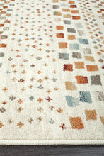 Load image into Gallery viewer, Oxford Mayfair Squares Bone Rug