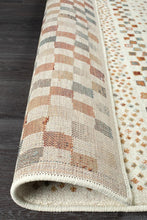 Load image into Gallery viewer, Oxford Mayfair Squares Bone Rug
