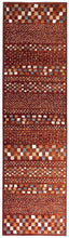 Load image into Gallery viewer, Oxford Mayfair Squares Rust Rug