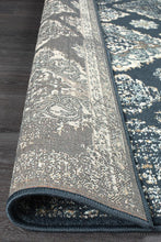 Load image into Gallery viewer, Oxford Mayfair Timeline Navy Rug