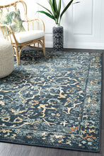 Load image into Gallery viewer, Oxford Mayfair Stem Navy Rug