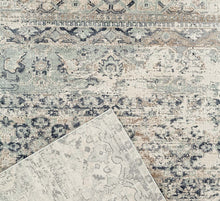 Load image into Gallery viewer, Providence Esquire Segments Traditional Blue Rug
