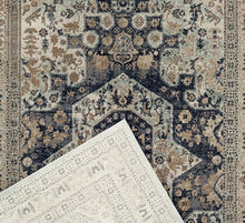 Load image into Gallery viewer, Providence Esquire Brushed Traditional Blue Rug