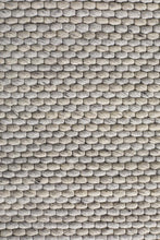 Load image into Gallery viewer, Studio Oskar Felted Wool Striped Rug Grey