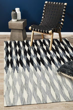 Load image into Gallery viewer, Studio Frida Uber Gradient Rug Black Grey White