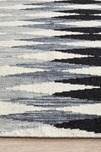 Load image into Gallery viewer, Studio Frida Uber Gradient Rug Black Grey White