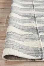 Load image into Gallery viewer, Studio Frida Uber Gradient Rug Black Grey White