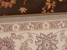 Load image into Gallery viewer, Sydney Classic Runner Green With Ivory Border Runner Rug