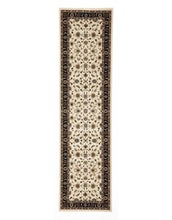 Load image into Gallery viewer, Sydney Classic Runner Ivory With Black Border Runner Rug