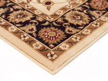Load image into Gallery viewer, Sydney Classic Runner Ivory With Black Border Runner Rug