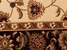 Load image into Gallery viewer, Sydney Classic Runner Ivory With Black Border Runner Rug