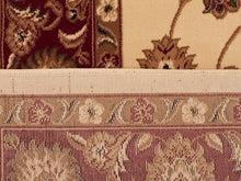 Load image into Gallery viewer, Sydney Classic Runner Ivory With Red Border Runner Rug