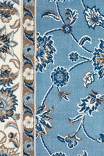 Load image into Gallery viewer, Sydney Collection Classic Rug Sky Blue Border