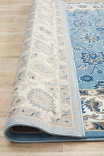 Load image into Gallery viewer, Sydney Collection Classic Rug Sky Blue Border