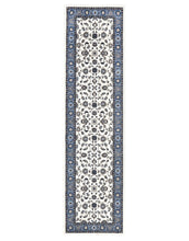 Load image into Gallery viewer, Sydney Collection Classic Rug White With Blue Border