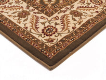 Load image into Gallery viewer, Sydney Medallion Runner Green With Ivory Border Runner Rug