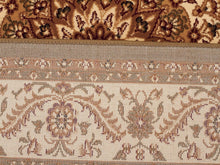 Load image into Gallery viewer, Sydney Medallion Runner Green With Ivory Border Runner Rug