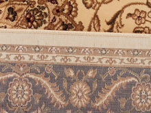 Load image into Gallery viewer, Sydney Medallion Runner Ivory With Black Border Runner Rug