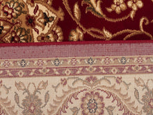 Load image into Gallery viewer, Sydney Medallion Runner Red With Ivory Border Runner Rug