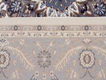 Load image into Gallery viewer, Sydney Medallion Runner White With Blue Border Runner Rug