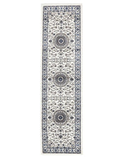 Load image into Gallery viewer, Sydney Collection Medallion Rug White With White Border