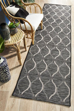Load image into Gallery viewer, Rug Culture Terrace 5501 Black Runner Rug