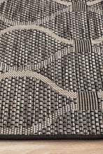 Load image into Gallery viewer, Rug Culture Terrace 5501 Black Runner Rug