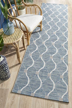 Load image into Gallery viewer, Rug Culture Terrace 5501 Blue Runner Rug