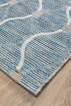 Load image into Gallery viewer, Rug Culture Terrace 5501 Blue Runner Rug