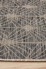 Load image into Gallery viewer, Rug Culture Terrace 5502 Black Runner Rug