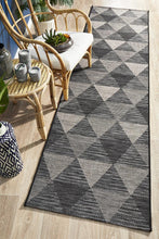 Load image into Gallery viewer, Rug Culture Terrace 5503 Black Runner Rug