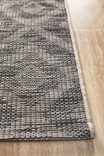 Load image into Gallery viewer, Rug Culture Terrace 5504 Black Runner Rug