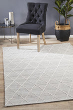 Load image into Gallery viewer, Visions Winter Silver Styles Modern Rug
