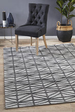 Load image into Gallery viewer, Visions Winter Pewter Prestige Modern Rug