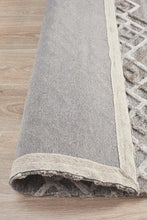 Load image into Gallery viewer, Visions Winter Silver Stream Modern Rug