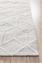 Load image into Gallery viewer, Visions Winter Grey Brush Modern Rug