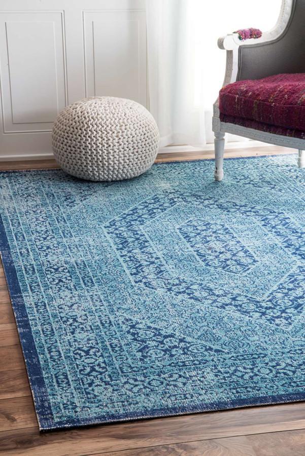 Eternal Whisper Vision Blue Rug