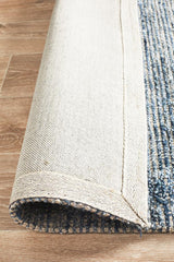 Allure Indigo Cotton Rayon Rug