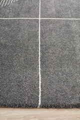 Rug Culture Broadway 935 Charcoal
