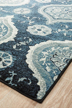 Load image into Gallery viewer, Calypso Collection 6103 Navy Rug
