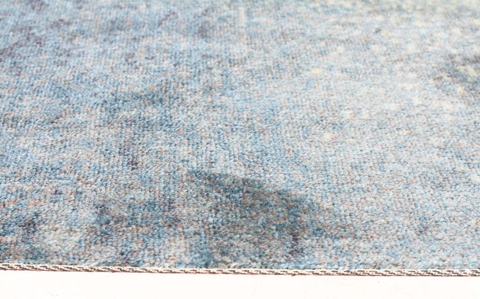 City Monet Stunning Blue Runner Rug