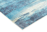 City Monet Stunning Blue Rug
