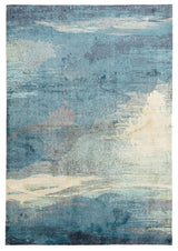 City Monet Stunning Blue Rug